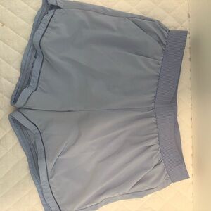 Target Women's Athletic Shorts in Soft Blue